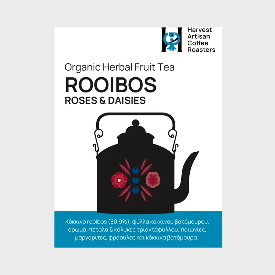 Rooibos Roses & Daisies – Organic Herbal Fruit Tea 100gr