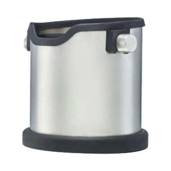 Rhino Deluxe Stainless Steel Portafilter Knock Box