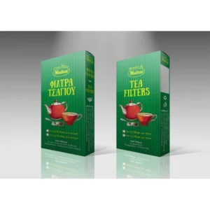 Χάρτινα φίλτρα με πιέτα για 1-3 κούπες